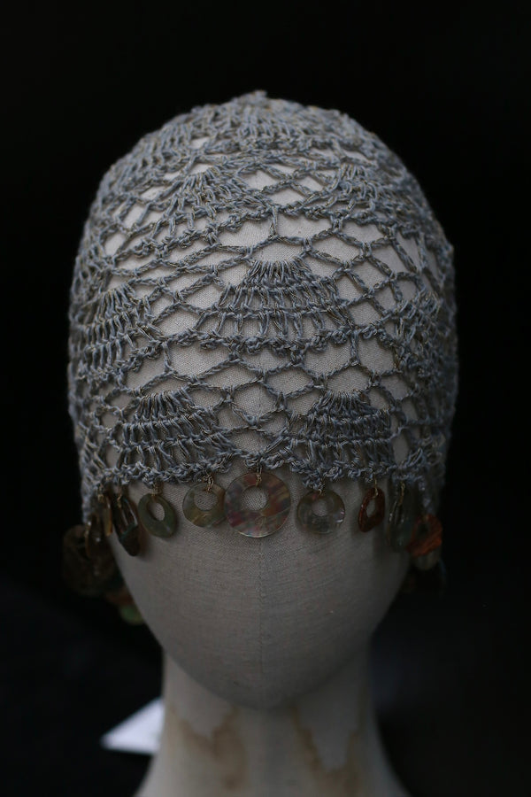 RUI built 26 spring and summer hand-crocheted shell decorated hat RUI-S26CR04MAF-Marsh Marsh